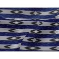 thumbnail image 4 of oneOone Viscose Jersey Fabric Stripe Ikat Printed Craft Fabric BTY 60 Inch Wide, 4 of 4