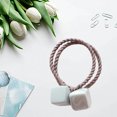 thumbnail image 4 of Corde à Cheveux Mode Mignonne Carrée Déco Bande d'Élastique pour Queue de Cheval Accessoires pour Cheveux pour Femmes, 4 of 10