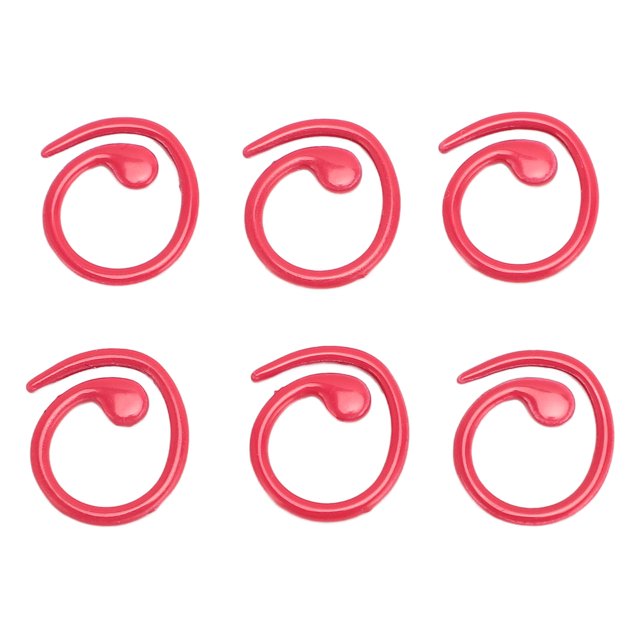 50 Pcs Marqueurs de Point de Métal Marqueurs en Spirale Crochets de Crochet Multifonctions à Verrouillage Haute Résistance et Résistance à la Rouille Marque de Départ et de Fin de Points avec Marqueurs de Point de Métal Brillants