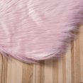 thumbnail image 3 of Heart Shaped Shaggy Faux Fur Fluffy Rug Hairy Carpet Floor Mat Home Bedroom, 3 of 6