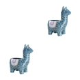 thumbnail image 4 of Wweixi 1/2/3 Animal Shape Pots Durable Materials For In Garden For Small Spaces Eco-friendly Alpaca blue 2PCS, 4 of 6