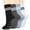 4pairs-mixed1, variante sur 4 Paires de Chaussettes de Pilates Antidérapantes pour Femmes Chaussettes de Yoga avec Semelles Antidérapantes Chaussettes d'Hôpital Chaussettes Adhérentes Chaussettes de Danse