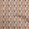 thumbnail image 1 of oneOone Rayon Brown Fabric Tropical Sewing Material Print Fabric By The Yard 56 Inch Wide, 1 of 4