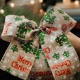 thumbnail image 5 of Fridja Christmas Ribbons with Xmas Tree Pattern 78.74"x2.48" Wide Xmas Crafts Ribbons Gift Wrapping Ribbon for Christmas Tree Wreath Decoration DIY Bows Supplies (Red), 5 of 5