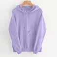 thumbnail image 1 of Sweat à Capuche Femme Manches Longues Chandail en Molleton Haut Long Chandails en Molleton pour Femmes, 1 of 5