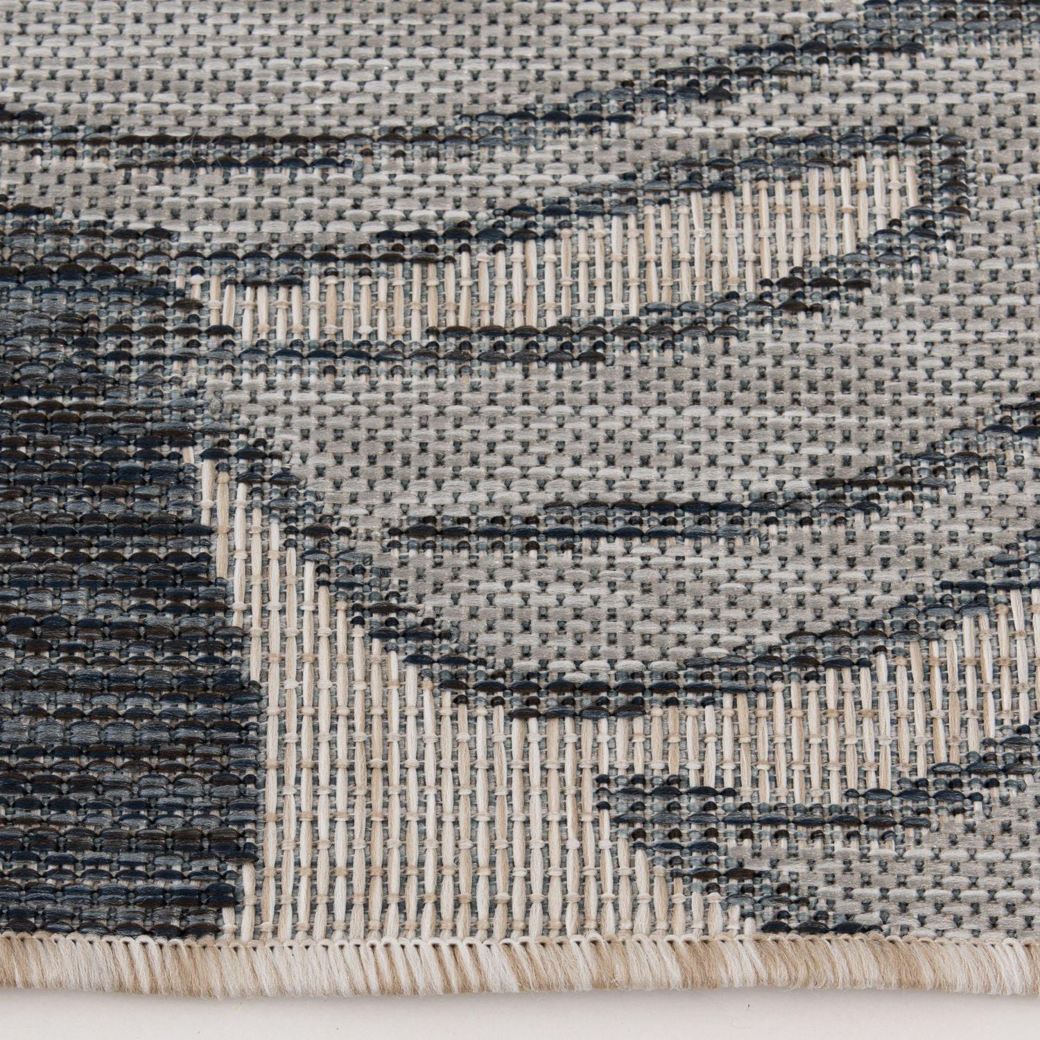 Hayweld Blue and Grey Woven Area Rug