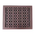 thumbnail image 1 of Registre d'Aération de Plancher en Fonte 10′′ x 12′′ avec Registre – Design Tudor Champignon Robuste, Couvercle de Grille CVC Enduit de Poudre Durable et Antirouille pour Planchers, Murs et Plafonds – Prima Decorative Hardware, 1 of 8