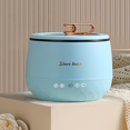 thumbnail image 1 of Mini Rice Cooker Portable Design Rice Cooker Small for Long-Distance Travel cute rice cooker Multi-function Rice Cooker Stainless Steel Inner Pot Low Carb Rice Cooker-Beige, 1 of 6