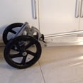 thumbnail image 2 of 4 Pcs Roue de Scooter 200 mm Matériau PU Épaisseur de Roulement 30 mm ABEC-7 Accessoires de Scooter, Noir Transparent, 2 of 7