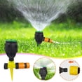 thumbnail image 1 of TopLLC Alliage Jardin Arroseurs Sol Insert 4 Points Moyenne Distance Arroseur 360 Degrés Automatique Rotation Arroseur Nouvelle Tête Arroseur Extérieur Grande Surface Sprin sur Dégagement, 1 of 9