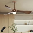 thumbnail image 3 of Gymax 52 Inch Ceiling Fan with Light Reversible DC Motor w/6 Wind Speeds & 8H Timer, 3 of 9