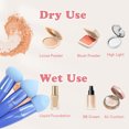 thumbnail image 3 of 3Pcs Makeup Sponge Wedge Sponges with Handle Cosmetic Puff Beauty Sponge Stick, 3 of 6