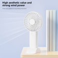 thumbnail image 4 of Boovnll Portable Fan, Adjustable 3 Speed USB Rechargeable Fans Lightweight Compact Handheld Fan for Outdoor, Travel, Camping, Vacation, Summer Gift, Mini Fan - Fan, 4 of 9