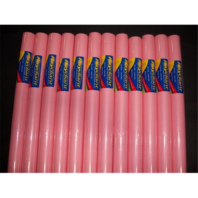 80041 RiteCo Raydiant RiteCo Raydiant Rouleaux d'Art Résistants à la Décoloration Rose 24 Po X 12 Pi Lot de 12