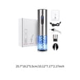 thumbnail image 2 of Xingzhi Ouvre-Bouteille Électrique Ensemble Automatique USB Rechargeable Visuel Multifonction Ouvre-Bouteille Coupe-File Bouchon sous Vide Verseur de Vin pour Maison Restaurant Mariage, 2 of 8