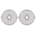 thumbnail image 3 of Electric Mincer Blade, Meat Grinder Plate, 2Pcs/Set Incisive And Durable For Round Hole Meat Grinders 5# Meat Grinder 3mm 56 Holes, 3 of 8