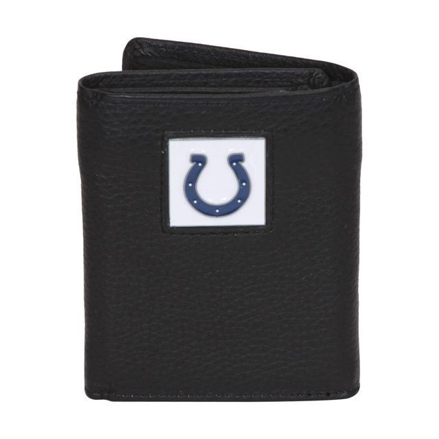 NFL Portefeuille en Cuir Véritable Tri-Fold Indianapolis Colts