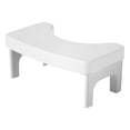 thumbnail image 3 of Feltree Foldable and Stackable Toilet Squatting Stool, 6.69in High Non-Slip Bathroom Step Stool for Adults and Kids, Fits All Toilets for Easy Poop Position Assistance, 3 of 8