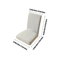 thumbnail image 3 of Housse de Chaise Multifonctionnelle en Taffetas Élastique - Housse de Tabouret, Housse de Coussin Résistante aux Taches, Tissu Polyester, Gris, JKODE, 3 of 7