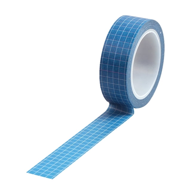 Nomeni Grid Paper Tape Decorative Stickers Grid Material Tape For School Supplies Border Box Decoration