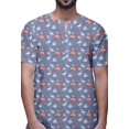 thumbnail image 4 of Atasi Keyhole Neck Indian Cotton Cambric Ethnic Kurta Wedding Kurta Men, 4 of 5