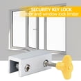 thumbnail image 4 of sdhkgrrt under $5 Window Locks, Sliding Window Lock Security,Limiter for Vertical Horizontal Windows,Aluminum Alloy Window Stopper,Yellow Key Lock for Home Office,Child Safety Window Restrictor, 4 of 5