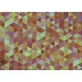 thumbnail image 1 of Ahgly Company Tapis Rectangulaire Lavable en Machine Intérieur Transitionnel Rouge Châtaigne, 5 Pieds x 7 Pieds, 1 of 7