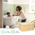 thumbnail image 2 of Unique Bargains 4Pcs Viscose Bath Towels Soft Absorbent 27'x54', 2 of 10