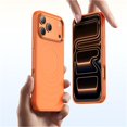 thumbnail image 4 of Case For Iphone 17/17 Pro/17 Pro Max, Slim Frosted Non Slip Phone Shell Metal Frame Lens Protection Cover, 4 of 6