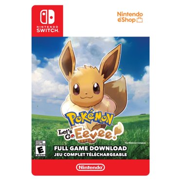 Nintendo Switch Pokémon: Let's Go, Eevee! $79.99 (Code Numérique)