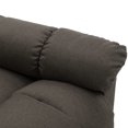 thumbnail image 5 of vidaXL Fauteuil Inclinable Électrique Tissu Taupe, 5 of 5