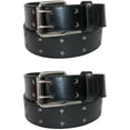 thumbnail image 1 of CTM® Kids' Leather Two Hole Jean Belt, 1 of 3