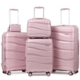 thumbnail image 1 of Joyway - 5-Piece Luggage Set PP Hardshell Spinner Suitcase with TSA Lock - (Expandable Carry-On 20 Inch) (24 Inch 28 Inch) for School, Travel, Weekend, 1 of 7