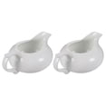 thumbnail image 4 of 2Pcs Sauce Container Sauce Boat Coffee Ceramic Sauce Cup Ceramic Gravy Boat Gravy Container, 4 of 8