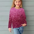 thumbnail image 2 of WRKEKC Chemises à Manches Longues pour Filles, T-Shirts à Manches Longues pour Filles, Chemises à Manches Longues à Imprimés pour Filles Jolis Chandails Ras du Cou Blouses Habillées Décontractées Vêtements, 2 of 6