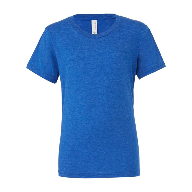 T-shirt Unisexe à Col Rond en Mélange Triblend à Manches Courtes Bella Canvas, TP