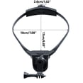 thumbnail image 1 of Phone Camera Stand, Phone Neck Lazy Neck Stand Universal Neck Hanging Smart Phone Sport Camera Self-Timer Tool 4-6 Inch Phone Stand for Recording, 1 of 9