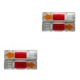 thumbnail image 2 of maskred 2pack/lot Durable LED Truck Tail Light Bar For Trucks And Trailers 24v white cover 2Set, 2 of 6