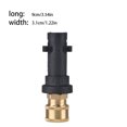 thumbnail image 2 of Adaptateur de Raccord de Lave-Auto Haute Pression 3000PSI 1/4 Adaptateur en Caoutchouc Convertisseur de Conversion de Pulvérisateur de Pouce Pièces de Rechange Modifiées, 2 of 6