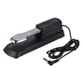 thumbnail image 1 of Universal Piano Sustain Pedal Keyboard Foot Pedal with 6.35mm Plug for Casio Yamaha Roland Electronic Keyboard MIDI Keyboard Digital Piano, 1 of 8