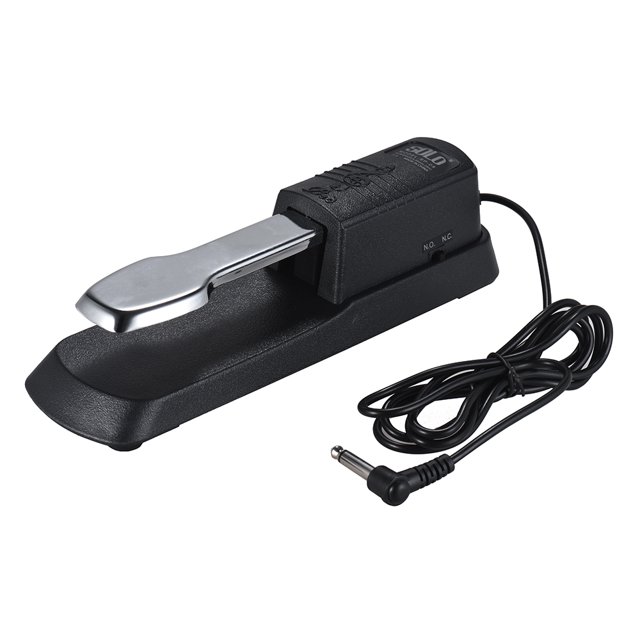 Universal Piano Sustain Pedal Keyboard Foot Pedal with 6.35mm Plug for Casio Yamaha Roland Electronic Keyboard MIDI Keyboard Digital Piano