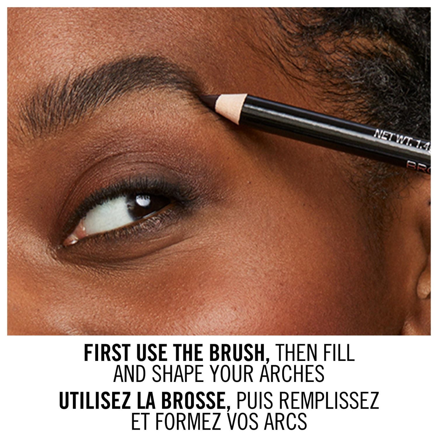 Rimmel Crayon Professionnel Brow This Way, Sourcils Naturels, Crayon 2 En 1 Avec Brosse Intégrée, 100% Sans Cruauté