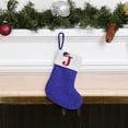 thumbnail image 4 of Tyidzon Knitted Hosiery Wool Hosiery Embroidered Letter Children's Candy Gift Bag Stocking Gift Bag, 4 of 5