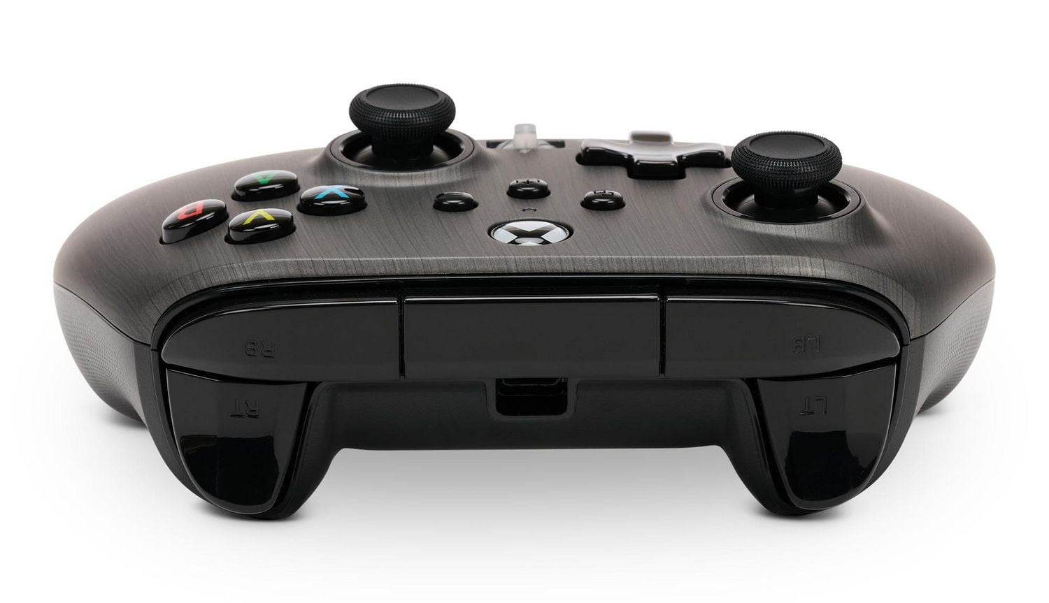 Manette filaire améliorée PowerA pour Xbox Series X|S - Brushed Gunmetal