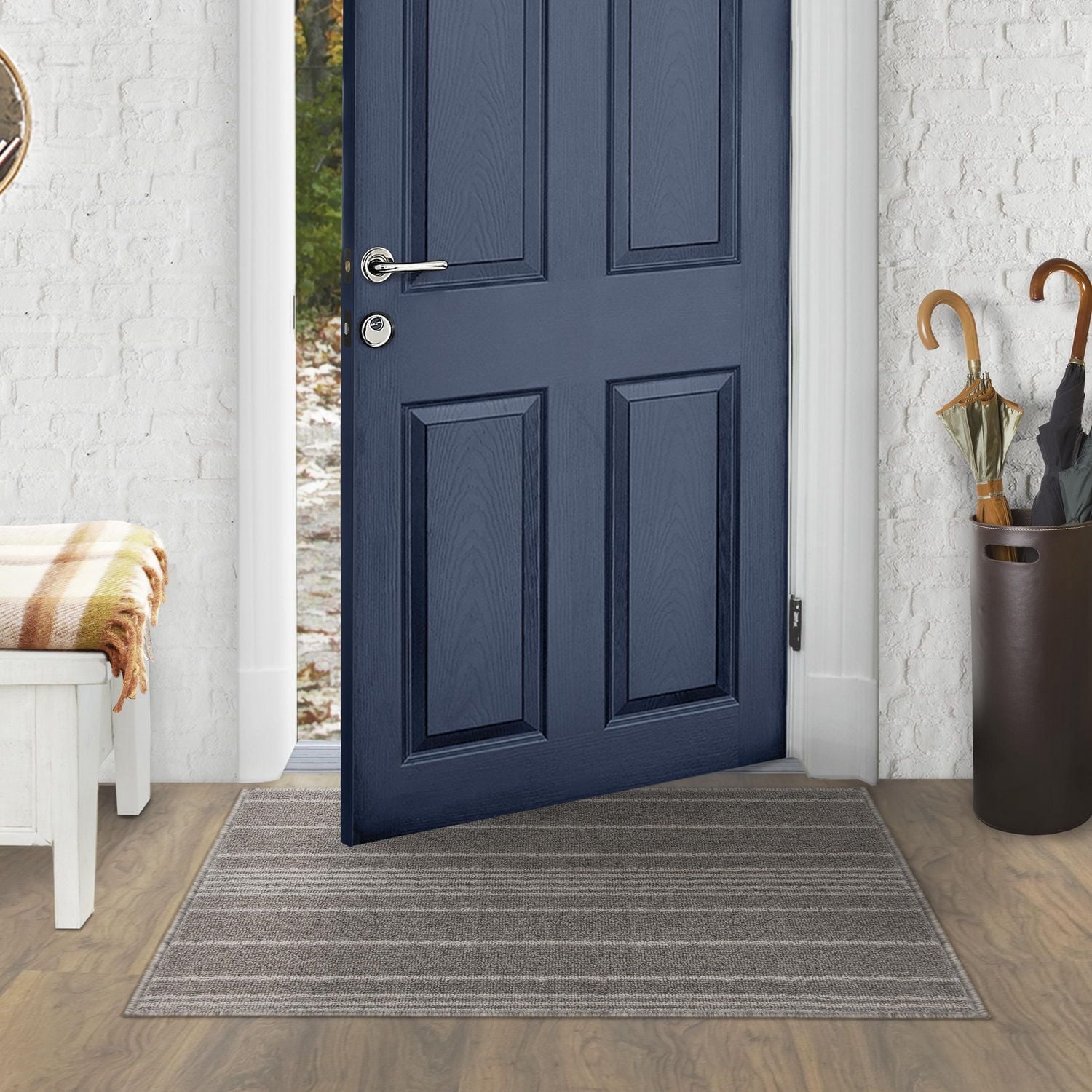 Tapis Olin Gris de 2 pi x 3 pi