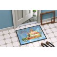 thumbnail image 4 of Carolines Treasures CK2417JMAT 24 x 36 in. Merry Christmas Rottweiler Indoor or Outdoor Mat, 4 of 4