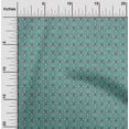 thumbnail image 1 of oneOone Viscose Chiffon Fabric Dot & Floral Block Decor Fabric Printed BTY 42 Inch Wide, 1 of 4