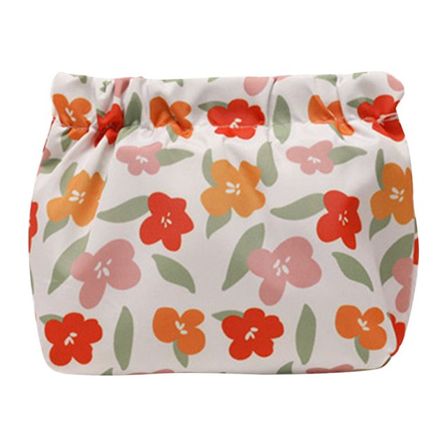 CEHVOM Waterproof Shrapnel Printing Storage Bag New Cosmetic Bag Carry Key Lipstick Mini Storage Coin Purse Clearance