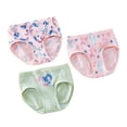 thumbnail image 1 of Girls 3Pc Toddler Kids Cartoon Rainbow Shorts Underwear Clothes, 1 of 2