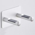 thumbnail image 4 of lionlar Space Aluminum Wall Mount Hair Dryer Storage Rack Hanger Hook Blow Dryer Holder, 4 of 8